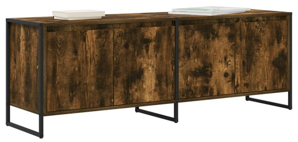 VidaXL TV szekrény Füstös tölgy 140 x 36 x 49.5 cm Faanyag