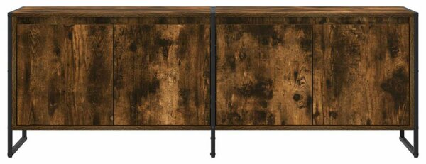 VidaXL TV szekrény Füstös tölgy 140 x 36 x 49.5 cm Faanyag