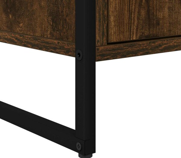 VidaXL TV szekrény Füstös tölgy 140 x 36 x 49.5 cm Faanyag