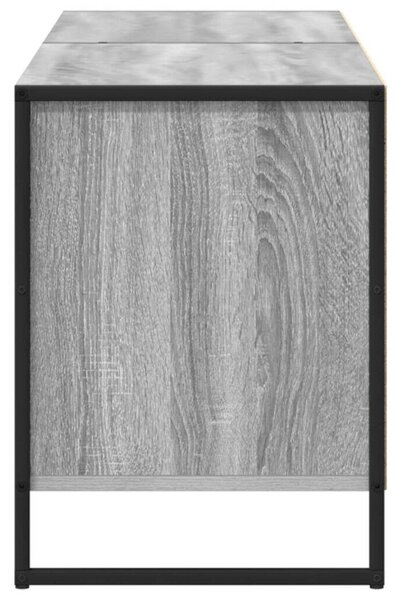 VidaXL TV szekrény Szürke Sonoma 140 x 36 x 49.5 cm Faanyag