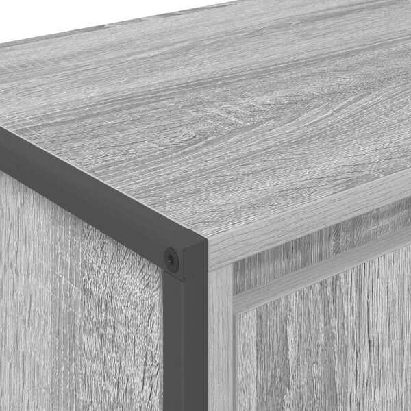VidaXL TV szekrény Szürke Sonoma 140 x 36 x 49.5 cm Faanyag