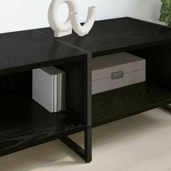 VidaXL TV szekrény Fekete tölgy 170.5 x 36 x 30.5 cm Faanyag