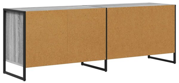 VidaXL TV szekrény Szürke Sonoma 140 x 36 x 49.5 cm Faanyag