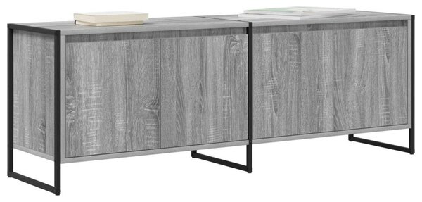 VidaXL TV szekrény Szürke Sonoma 140 x 36 x 49.5 cm Faanyag