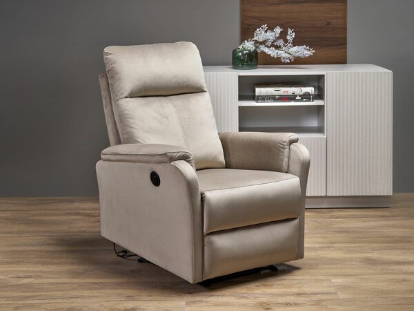 Relax fotelágy Houston 2081, Kárpit, 81x77x88cm, Bézs