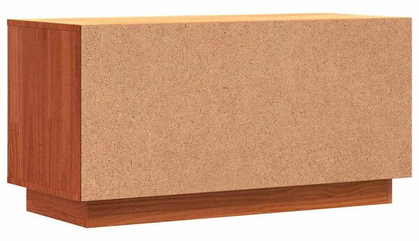 VidaXL TV szekrény Faggyú barna 80 x 35 x 40,5 cm Tömör fenyőfa