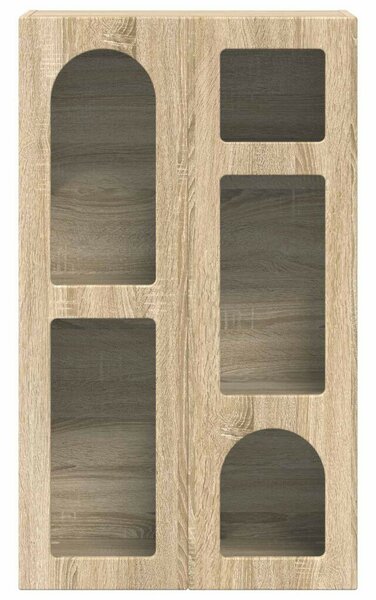 VidaXL Széf Sonoma tölgy 59 x 35 x 100,5 cm Faanyag