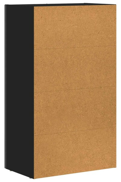 VidaXL Széf Fekete 59 x 35 x 100,5 cm Faanyag