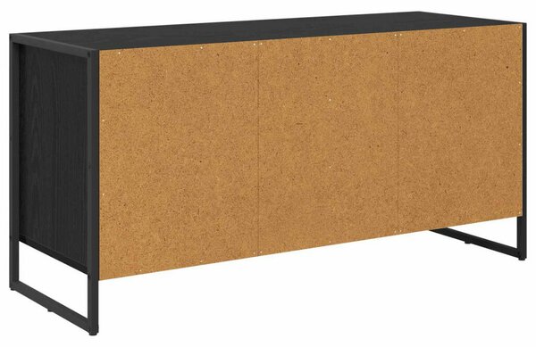 VidaXL TV szekrény fiókkal Fekete tölgy 100 x 36 x 49.5 cm Faanyag