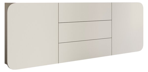 Komód Mara, Laminált forgácslap, 70x200x36cm, Kasmír