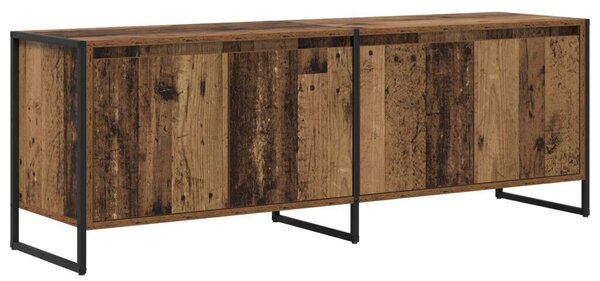 VidaXL TV szekrény Öreg fa 140 x 36 x 49.5 cm Faanyag