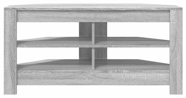 VidaXL SarokTVSzekrény Szürke Sonoma 102 x 40,5 x 45 cm Faanyag