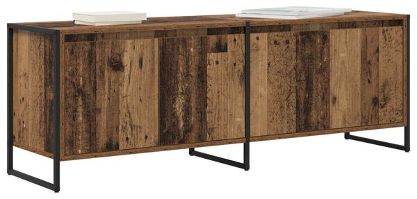 VidaXL TV szekrény Öreg fa 140 x 36 x 49.5 cm Faanyag