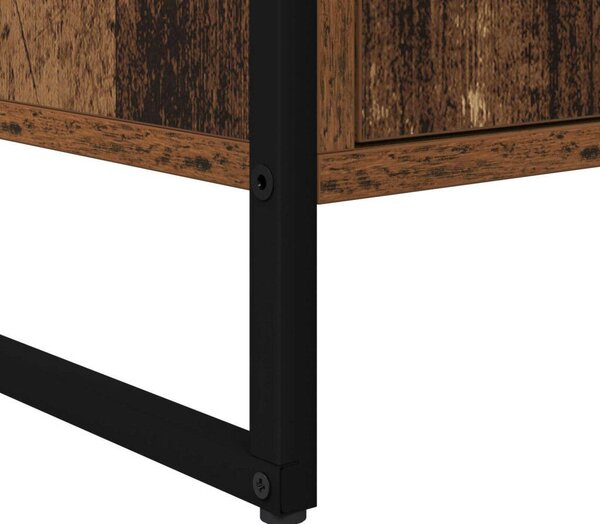 VidaXL TV szekrény Öreg fa 140 x 36 x 49.5 cm Faanyag
