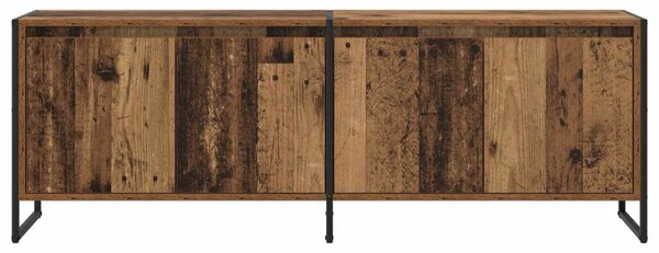 VidaXL TV szekrény Öreg fa 140 x 36 x 49.5 cm Faanyag