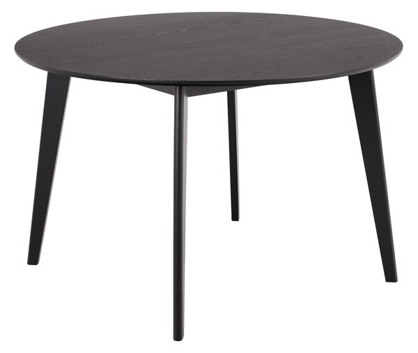 Asztal Norsica 991, 76cm, Fekete, Kaucsuk, Tölgy