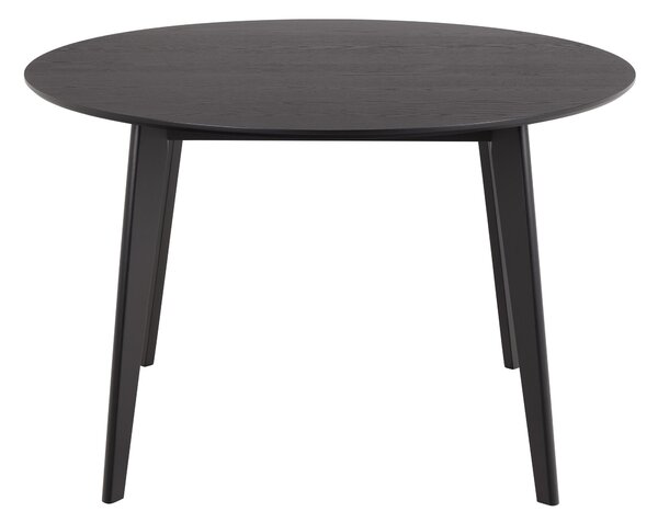 Asztal Norsica 991, 76cm, Fekete, Kaucsuk, Tölgy