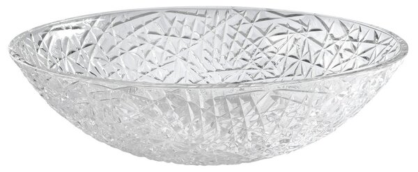 Sapho Sapho, PURUS gravírozott üveg munkalap mosogató 50x36 cm, átlátszó üveg, TY305CL