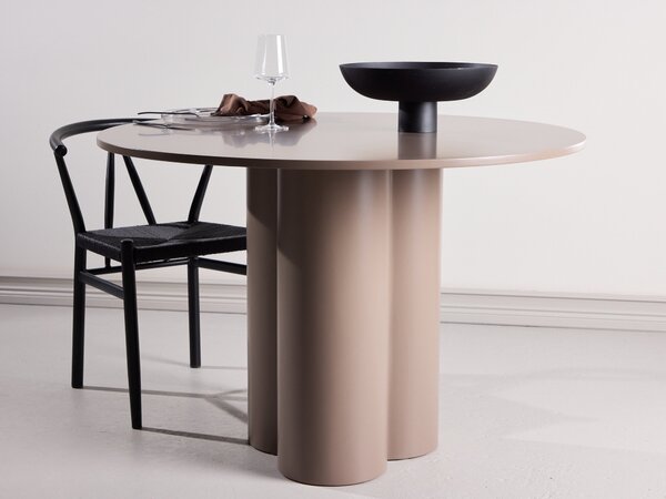 Asztal Dallas 4446, 76cm, Sötét barna