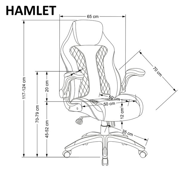 Hamlet forgószék