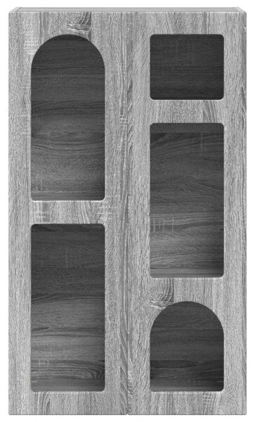 VidaXL Széf Szürke Sonoma 59 x 35 x 100,5 cm Faanyag