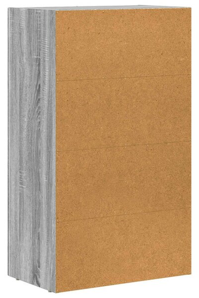 VidaXL Széf Szürke Sonoma 59 x 35 x 100,5 cm Faanyag