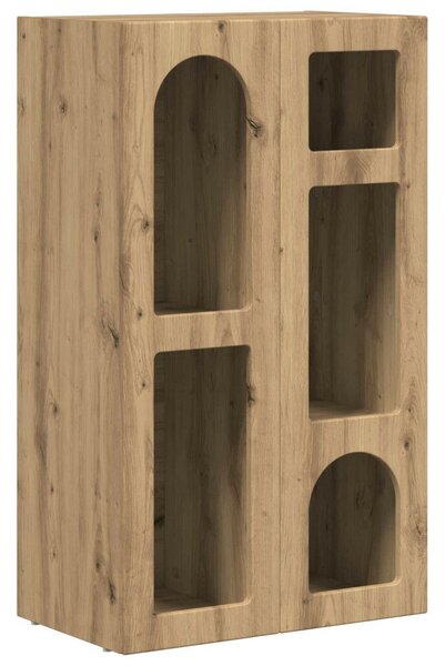 VidaXL Széf Artisan tölgy 59 x 35 x 100,5 cm Faanyag