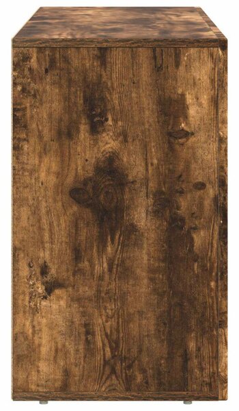 VidaXL Széf Füstölt tölgy 100 x 35 x 59 cm Faanyag