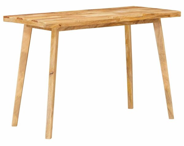 VidaXL Étkezőasztal Természetes 100 x 55 x 75 cm Tömör Mangófát