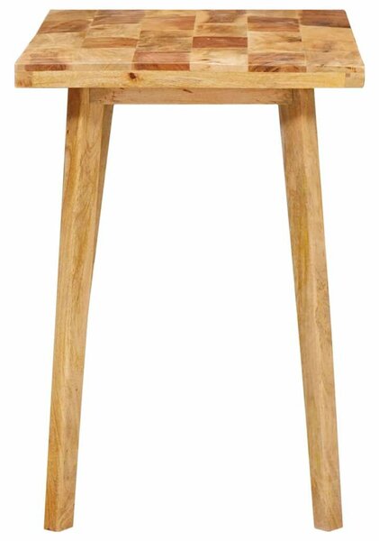 VidaXL Étkezőasztal Természetes 100 x 55 x 75 cm Tömör Mangófát