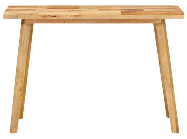VidaXL Étkezőasztal Természetes 100 x 55 x 75 cm Tömör Mangófát