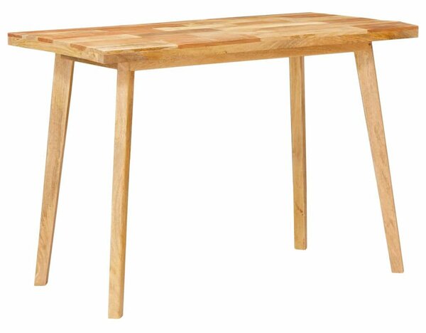 VidaXL Étkezőasztal Természetes 100 x 55 x 75 cm Tömör Mangófát