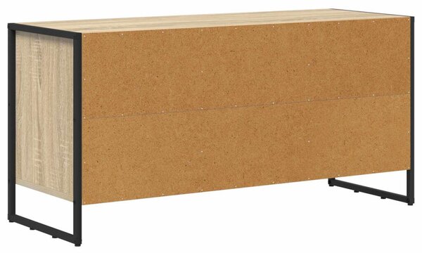 VidaXL TV szekrény fiókkal Sonoma 100 x 36 x 49,5 cm Faanyag