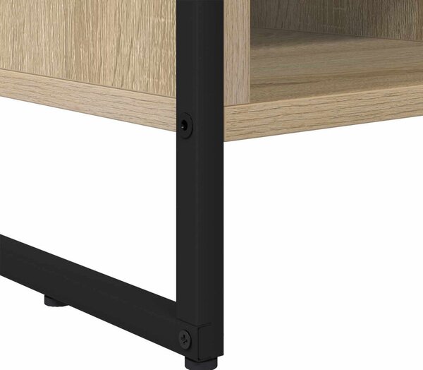 VidaXL TV szekrény fiókkal Sonoma 100 x 36 x 49,5 cm Faanyag