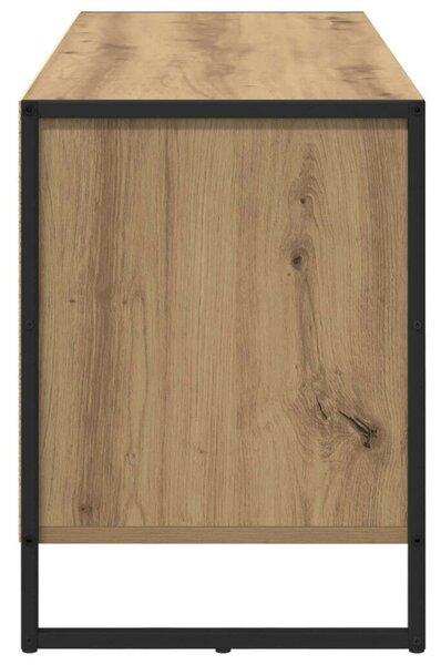 VidaXL TV szekrény fiókkal Művészi tölgy 100 x 36 x 49.5 cm Faanyag