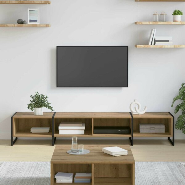 VidaXL TV szekrény Művészi tölgy 170.5 x 36 x 30.5 cm Faanyag