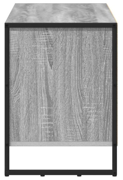 VidaXL TV szekrény fiókkal Szürke Sonoma 100 x 36 x 49,5 cm Faanyag