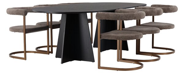 Étkezőgarnitúra Dallas 5056, 76x115cm