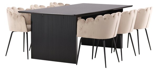 Étkezőgarnitúra Dallas 5120, 75x100cm