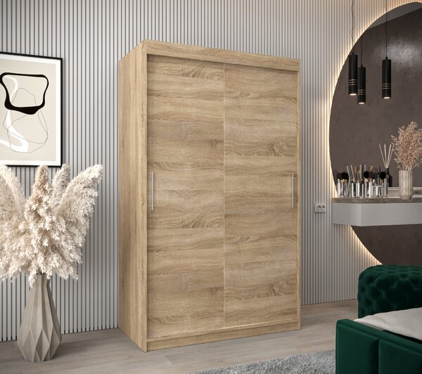 Ruhásszekrény 120 cm Toki (sonoma tölgy + sonoma tölgy)