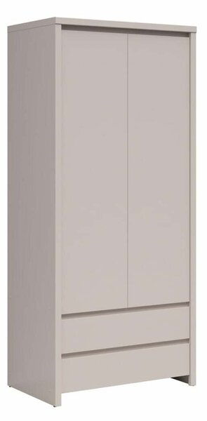 Gardróbszekrény Nolroma 117, Laminált forgácslap, 201x90x56cm, Kasmír