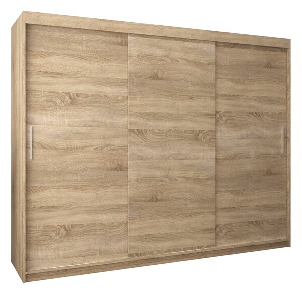 Ruhásszekrény 250 cm Toki (sonoma tölgy + sonoma tölgy)