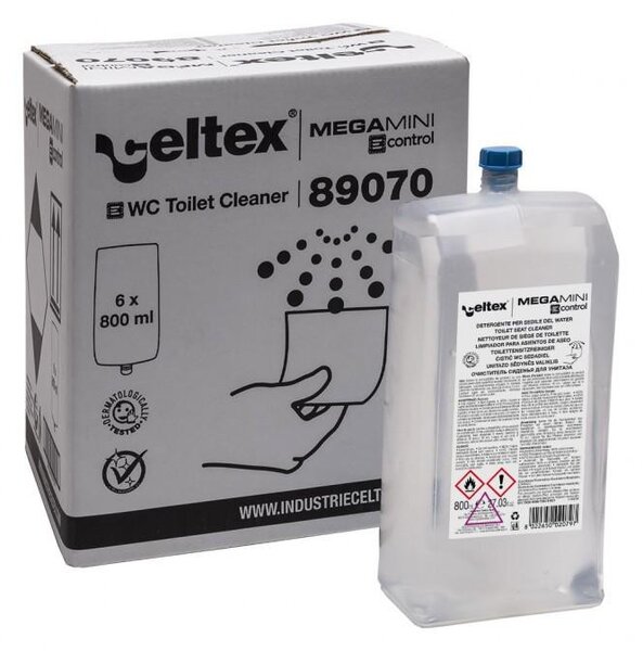 Celtex E-Control wc ülőke fertőtlenítő, 800 ml