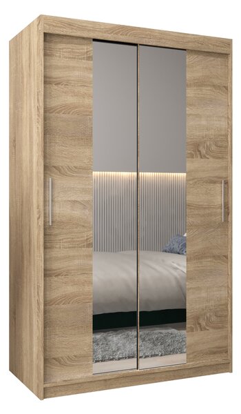 Ruhásszekrény 120 cm Toki 1 (sonoma tölgy + sonoma tölgy)
