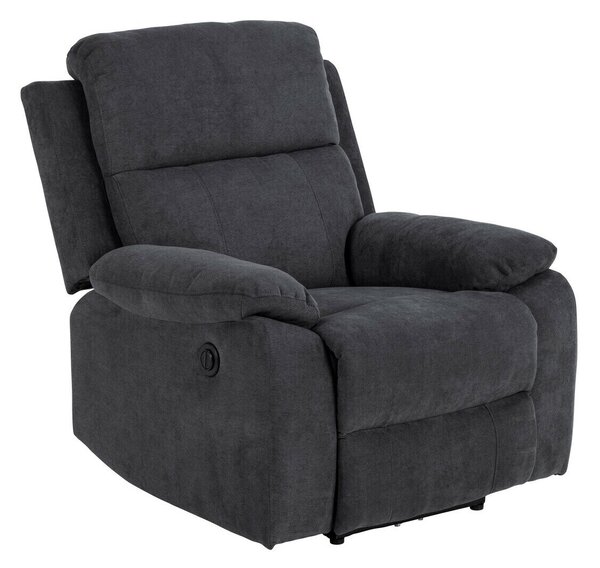 Relax fotelágy Norsica 438, Kárpit, 98x90x95cm, Sötétszürke