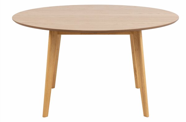 Asztal Norsica 481, 76cm, Világos fa, Kaucsuk