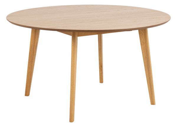 Asztal Norsica 481, 76cm, Világos fa, Kaucsuk
