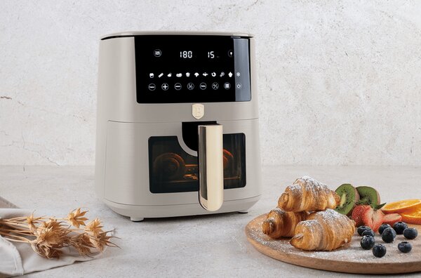 Berlinger Haus BH9490 Sahara Collection Airfryer, 8 l, matt krém