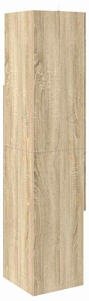 VidaXL Sarokszekrény Fehér 32x32x140cm Faanyag