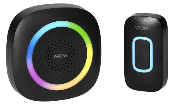 Virone vezeték nélküli csengő RGB 60 dallam